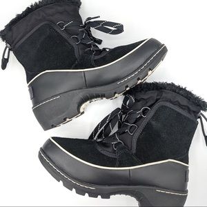 Sorel Youth Tivoli III Black Unisex Snow Boots